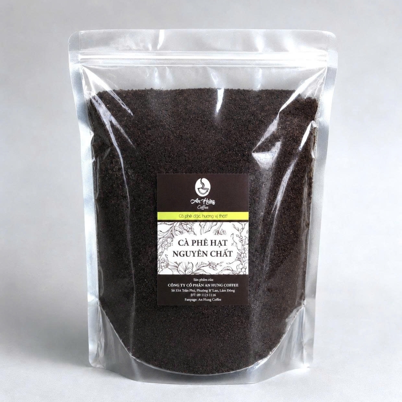 AH Phin Xay | Cà Phê Rang Xay 100% Robusta