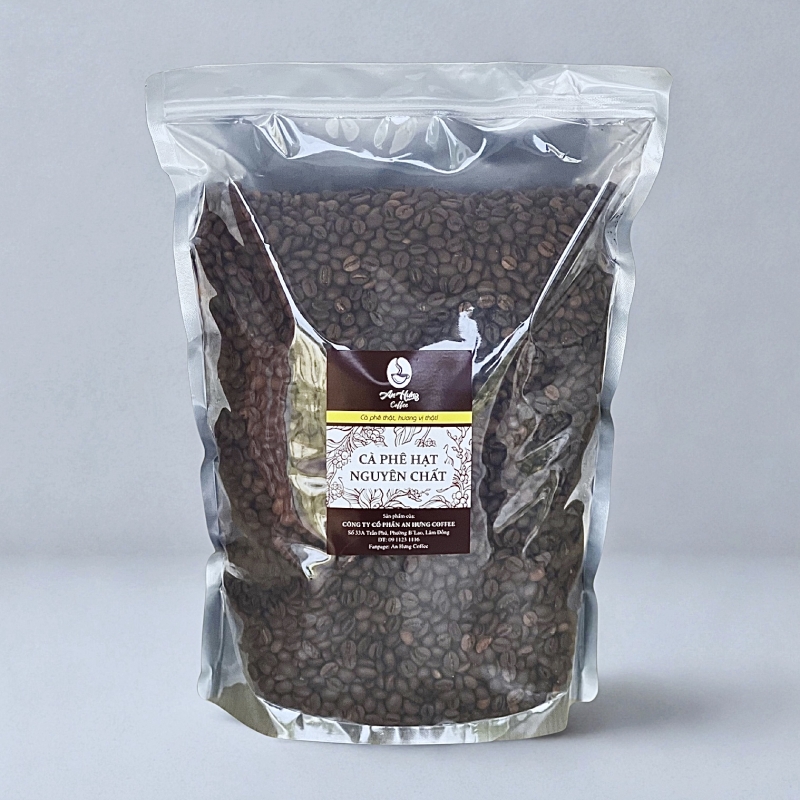AH Mộc 350 | Cà Phê Hạt Rang Mộc Cho Máy Espresso